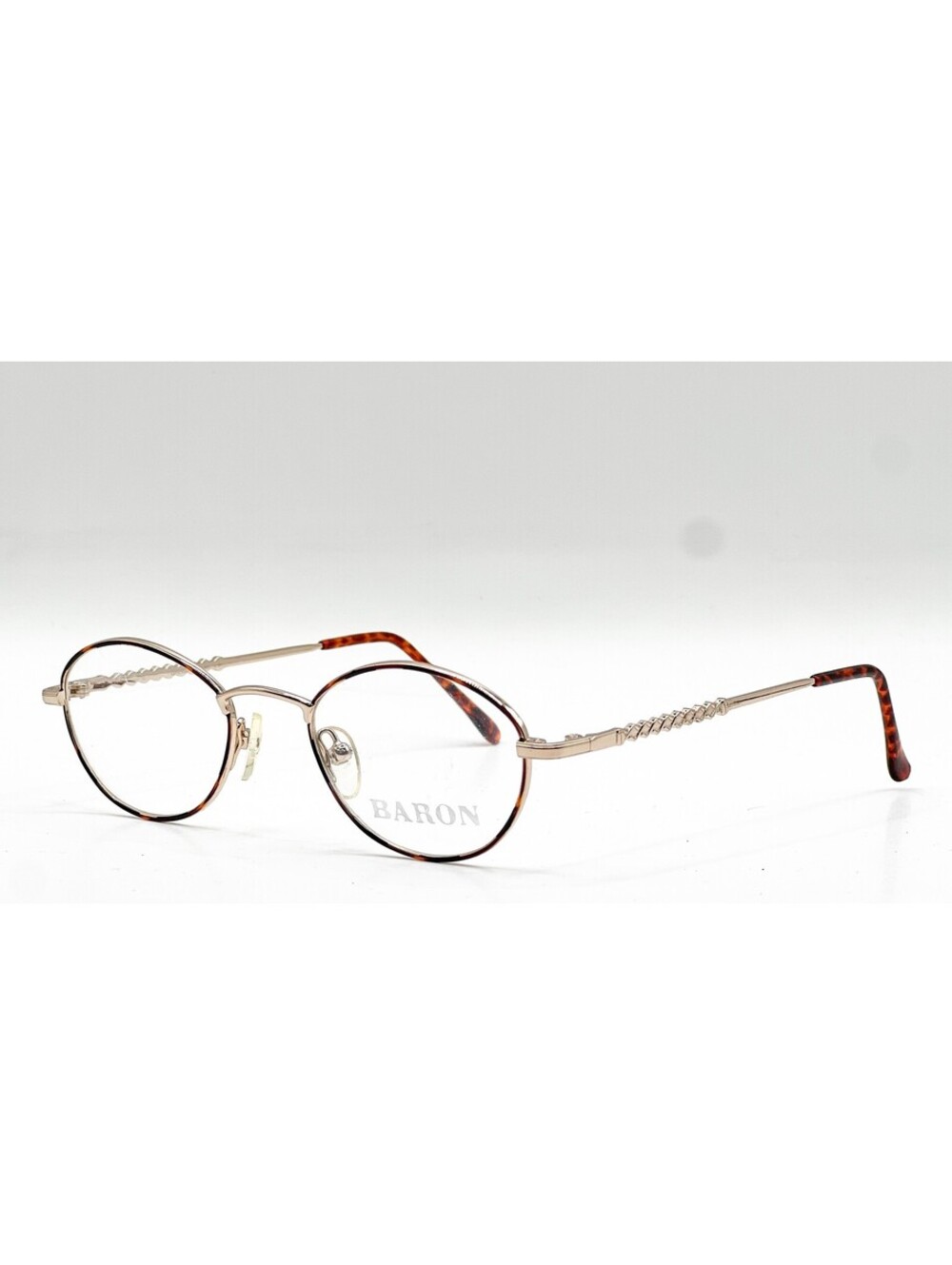 Baron A7031 G2 Gold Tortoise Authentic Eyeglasses 48-20-140